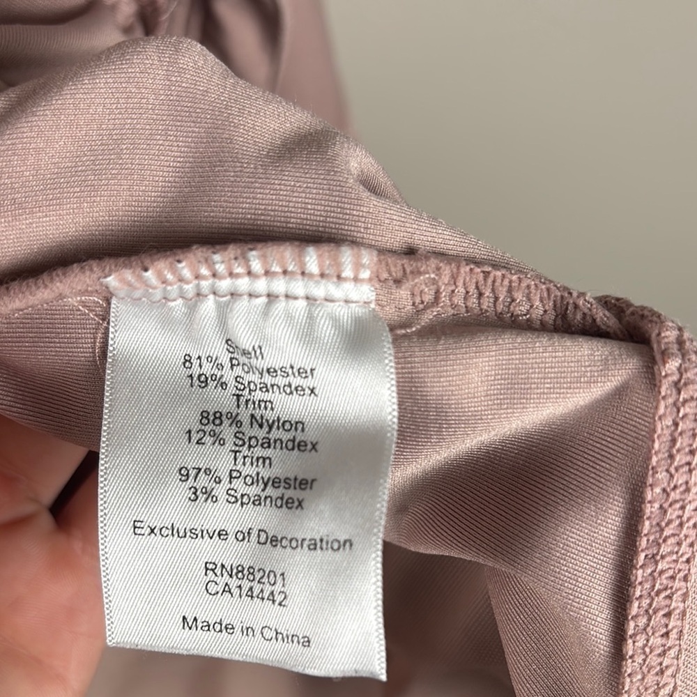 Mondetta Pink Jacket with Ribbed Texture - Picture 8 of 8